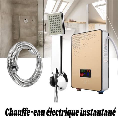 Mini Chauffe Eau Instantan Lectrique Avec Pommeau De Douche Pour