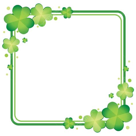 Shamrock Border Png Vector Psd And Clipart With Transparent