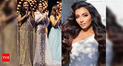 Indian American Shree Saini Is St Runner Up At Miss World Times