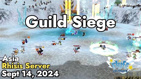 Guild Siege Rhisis Server September Flyff Universe Youtube