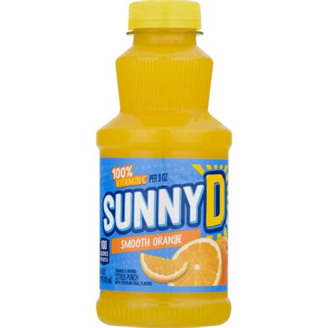 Sunny D Citrus Punch Smooth Orange