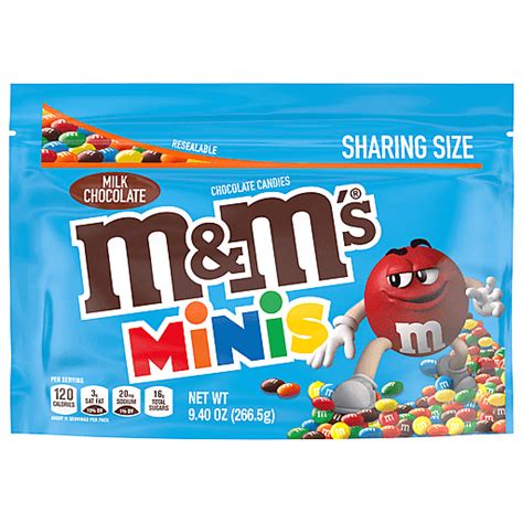 M&M's Chocolate Candies, Milk Chocolate, Minis, Sharing Size 9.4 oz | Buehler's