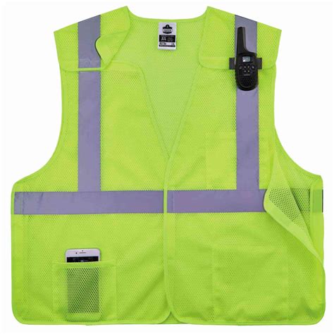 Class 2 Hi Vis 5 Point Breakaway Safety Vest Ergodyne