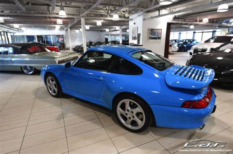 1997 Porsche Turbo 993 Riviera Blue