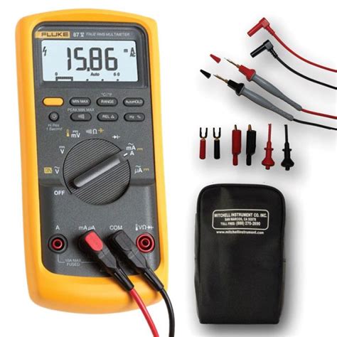 FLUKE 87 5 Industrial True RMS Digital Multimeter Value Kit