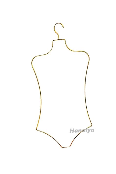 HANALYA Vücut Formlu Mayo Askısı Bikini Askısı Iç Çamaşır Askısı Gold Kaplamalı 1 Adet Fiyatı