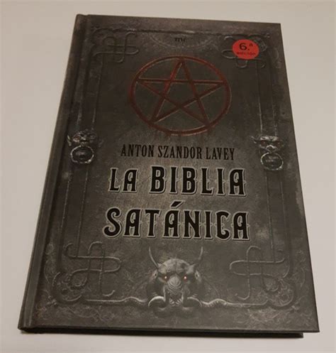 La Biblia Satánica Antón Szandor Lavey Libro Físico Cuotas Sin Interés