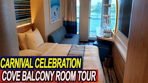 Carnival Celebration Cove Balcony Room Tour 5356 Carnivacelebration