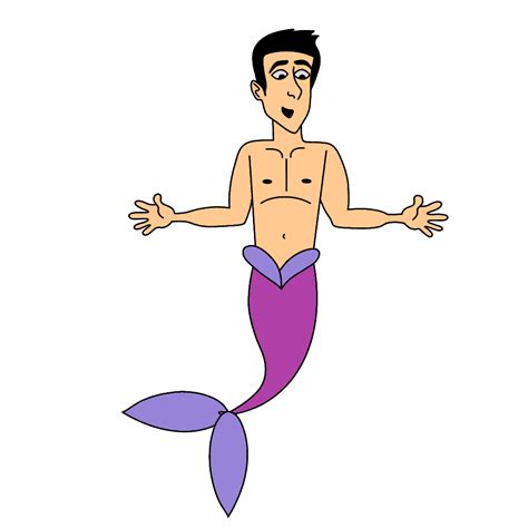 How To Draw A Merman In 13 Easy Steps For Kids