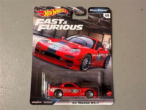 Hot Wheels Fast Furious Full Force Mazda Rx