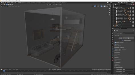 Compact Room Eevee Without Gpu Rblender