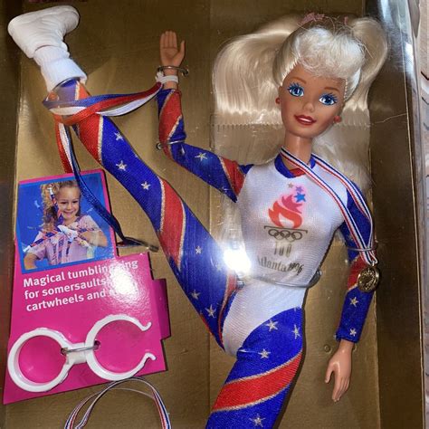 Mavin Mattel Olympic Gymnast Barbie Doll Official Produc Of