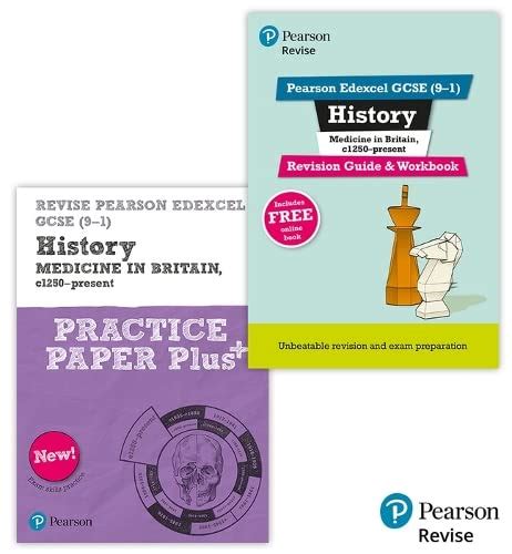 Buy New Pearson Revise Edexcel Gcse History Medicine In Britain