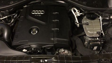 Audi A C Tfsi Engine Bay Youtube