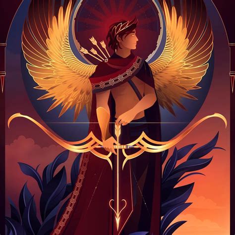eros god  love painting