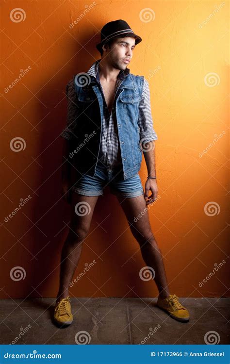 Sexy Gay Man In Jeans And Hat Royalty Free Stock Image Image 17173966