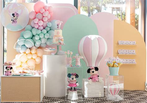 Minnie Mouse Birthday Minnie And Hot Balloon Air Catch My Party