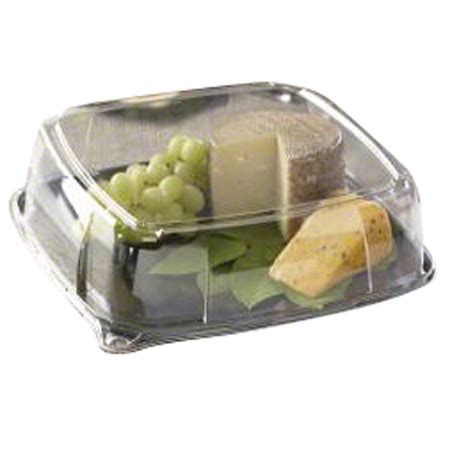 Sabert Clear Dome Outside Lock Lid For Square Platter Enterprise