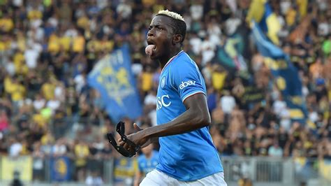 Frosinone 1 3 Napoli Victor Osimhen Hits Double As Napoli Begin Serie