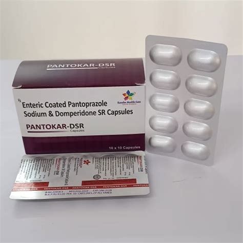 Enteric Coated Pantoprazole Sodium Domperidone Sr Capsules At Rs