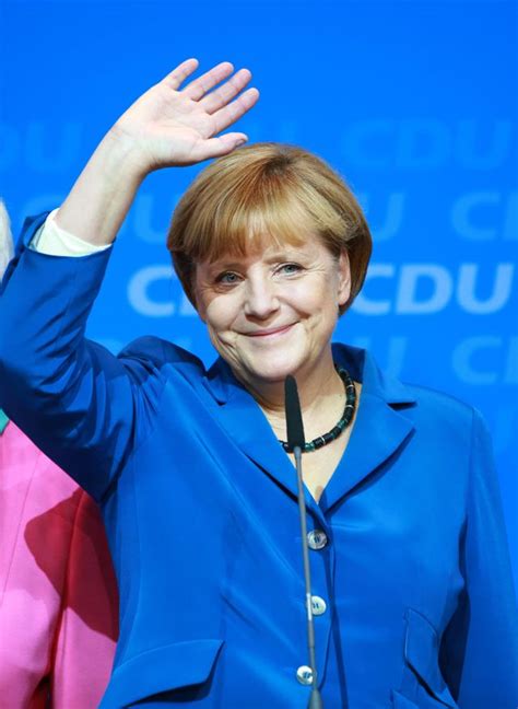 Wahlsieg Der Cdu Csu Merkel Feiert Gr Ten Erfolg Der Spiegel