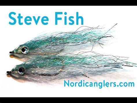 Fly Tying Steve Baitfish Seatrout Saltwater Fly Step By Step