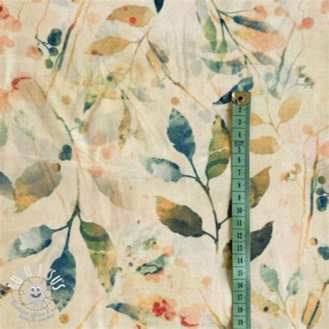 Viscose Radiance Herbarium Digital Print Bubutissus Fr