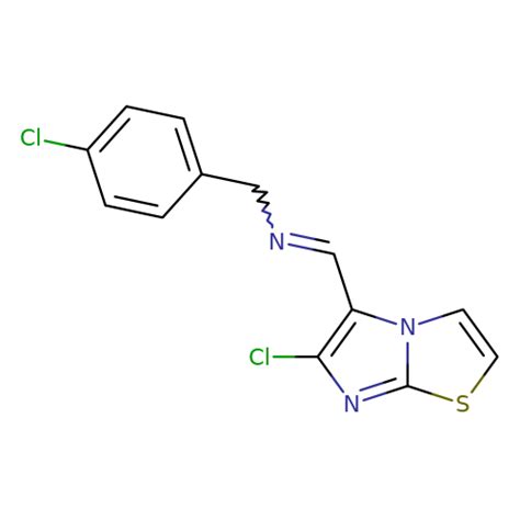 N Chloroimidazo B Thiazol Yl Methylene Chlorophenyl