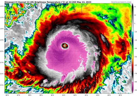 Cyclone mocha live rn : r/hurricane