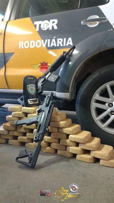 Policiais Do T Tico Ostensivo Rodovi Rio Encontra Armas E Drogas Em