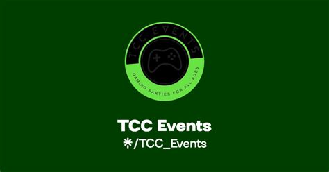 TCC Events Instagram Facebook TikTok Linktree