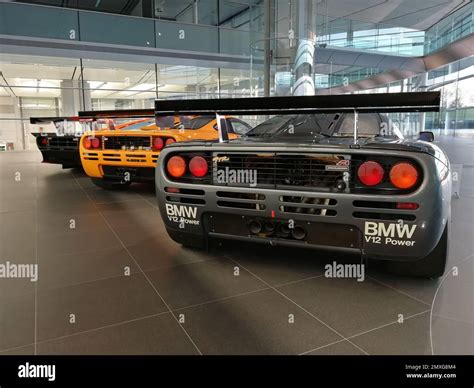 The Mclaren Technology Centre in Woking Stock Photo - Alamy