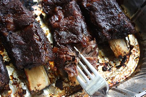 Fall Off The Bone Oven Baked Beef Ribs Beef Poster