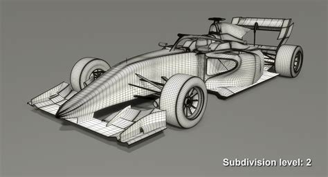 Formula 3 Dallara F3 Season 2019 Race Car 3D Model $89 - .3ds .dxf .fbx ...