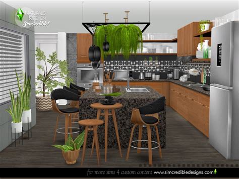 The Sims Resource Naturalis Kitchen