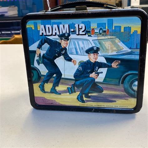 Vintage Adam 12 Lunchbox Adam 12 Lunch Box Vintage Lunch Boxes