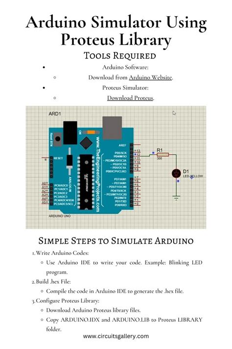 Arduino Simulator Using Proteus Library Simulate Arduino In Proteus In 2024 Arduino Arduino