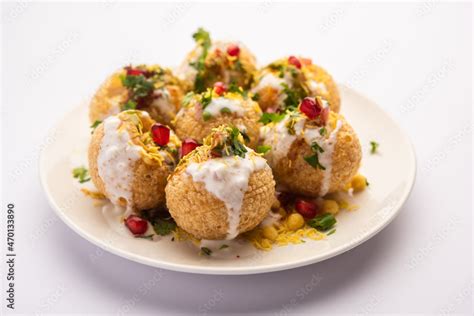 Dahi Puri Chaat Stock Photo | Adobe Stock