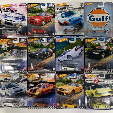 Hot Wheels Premium Car Culture Assortment Boulevard Pop Culture Porsche Furious Advan