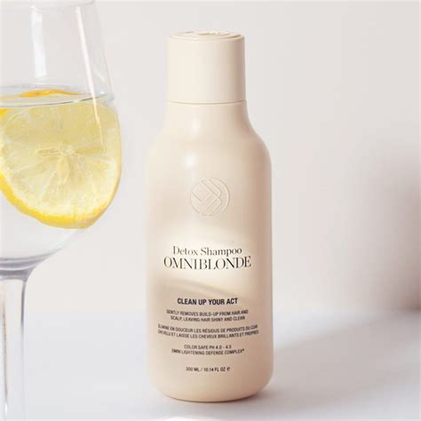 Omniblonde Detox Shampoo Clean Up Your Act Ml Hairsale Se