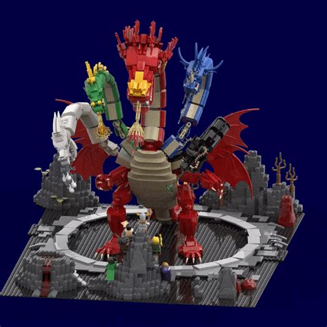 LEGO IDEAS 50 Years Of Dungeons Dragons Tiamat Encounter At Well