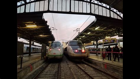 Spot en gare de Paris Est TGV TER Métro VSOE les grandes gares