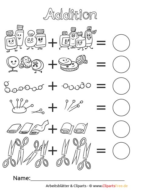 Mathe 1 Klasse Arbeitsblätter Für Die Grundschule