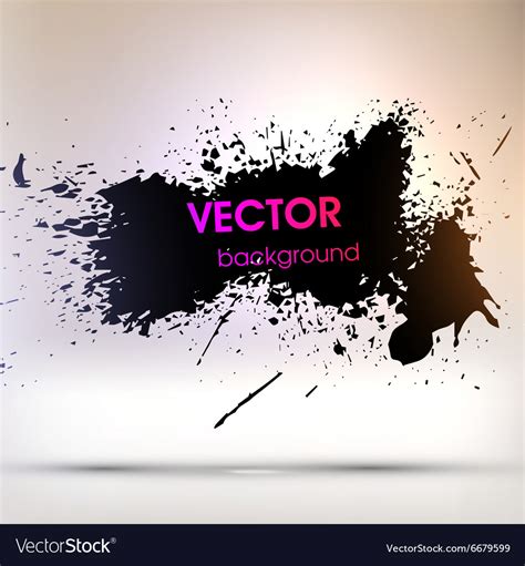 Paint splash background Royalty Free Vector Image