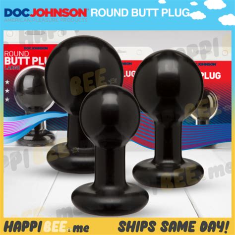 DOC Johnson Butt PlugClassic Backdoor ROUND Anal Probe Smooth Dildo