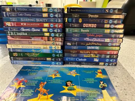 WALT DISNEY CLASSICS DVD Bundle Numbers 1 to 52. £25.00 - PicClick UK