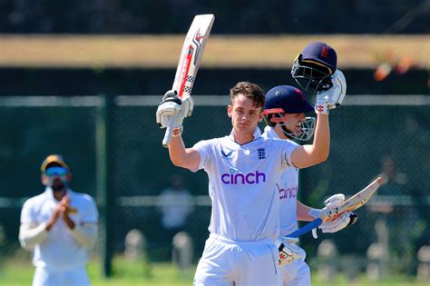 Jamie Smith Brings Up His Century On The Third Day In Galle