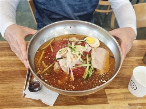 청라맛집 시원한 밀면 자꾸 생각나는 맛 네이버 블로그