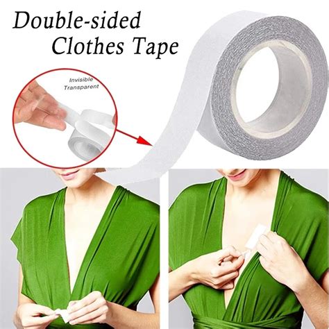 5m Roll Anti Glare Invisible Seamless Transparent Lingerie Fixed Stickers Waterproof Double