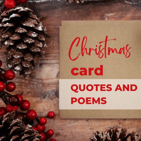 Christmas Poems, Verses, and One-Liners to Write in a Card - Holidappy